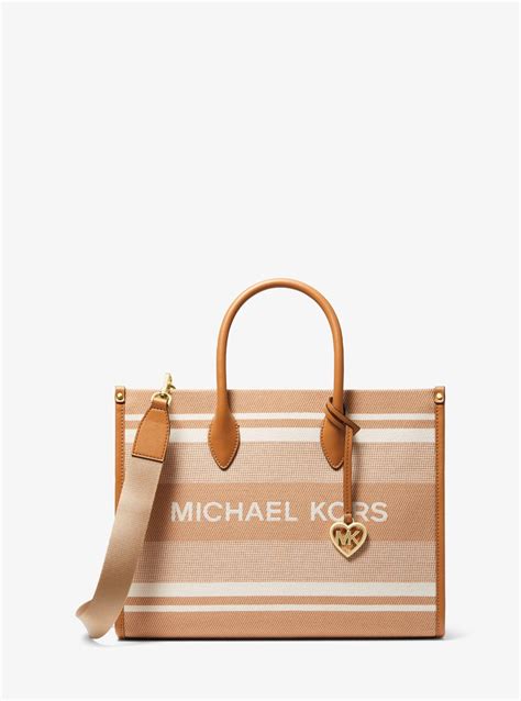 michael kors clara small cotton tote bag|Michael Kors free tote bag.